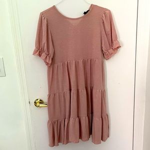 Pink dress. Never worn!